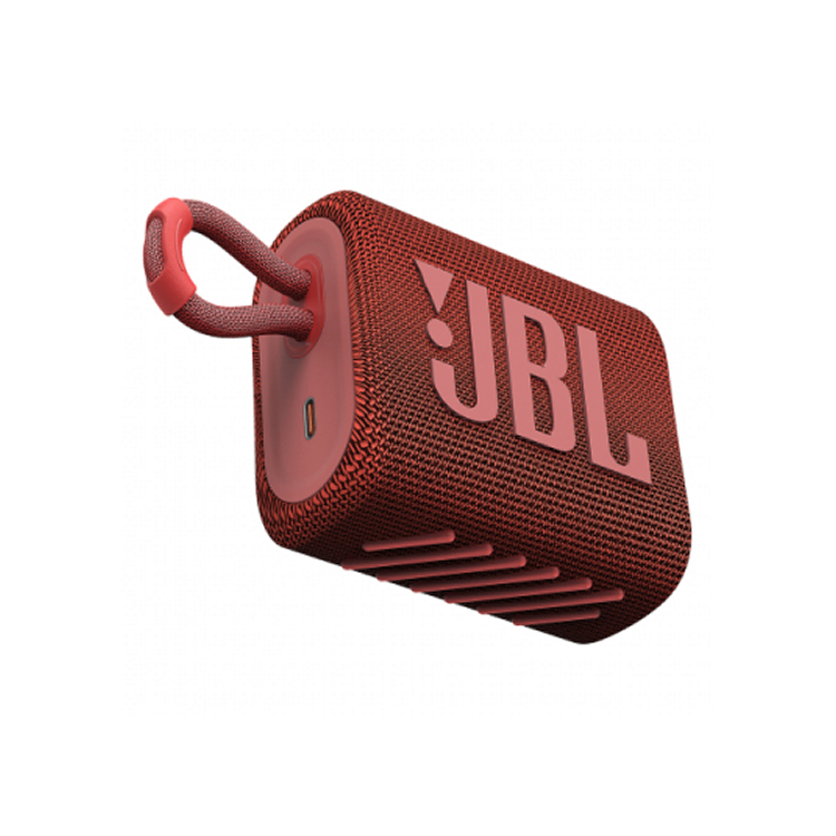 PARLANTE PORTÁTIL JBL GO3 (ROJO)